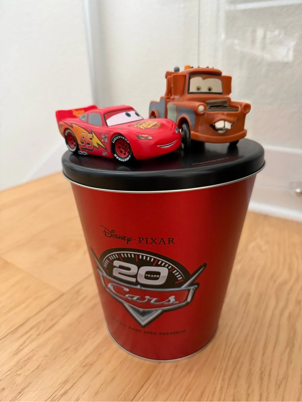 Disney Pixar Cars 20th Anniversary Popcorn Bucket